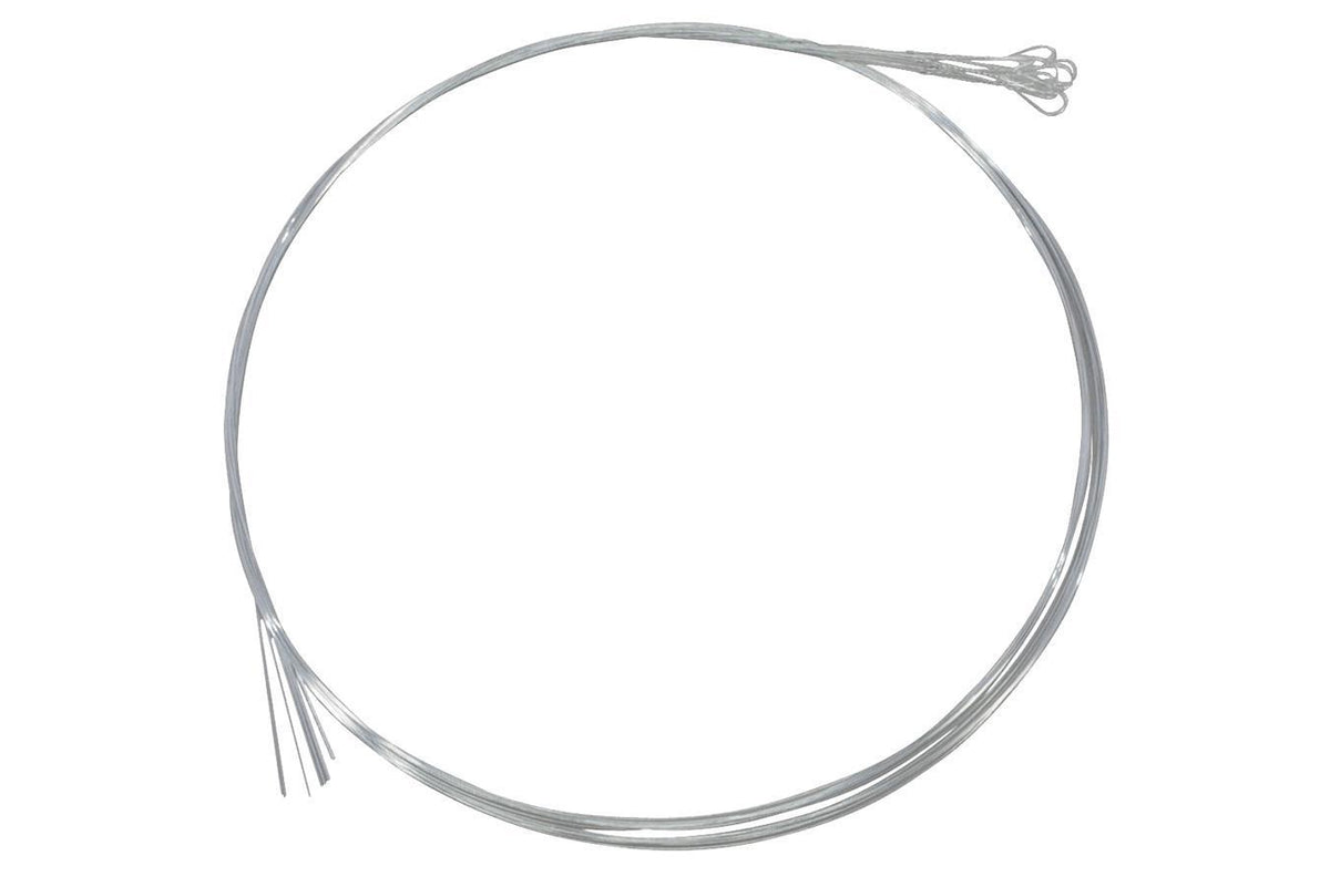 Folkcraft® Plain Steel Strings, Loop Ends, Pack Of Twelve, .018-Folkcraft Instruments