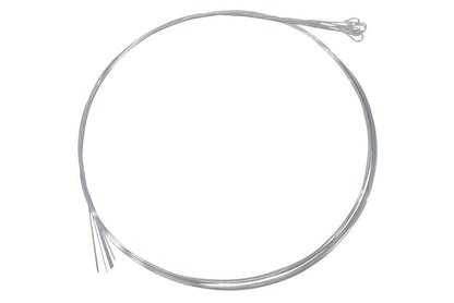 Folkcraft® Plain Steel Strings, Loop Ends, Pack Of Twelve, .020-Folkcraft Instruments