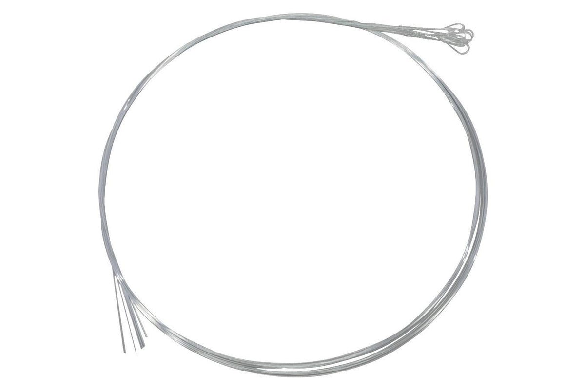 Folkcraft® Plain Steel Strings, Loop Ends, Pack Of Twelve, .022-Folkcraft Instruments