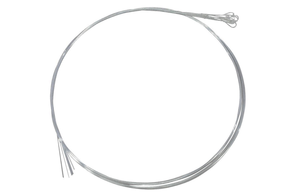 Folkcraft® Plain Steel Strings, Loop Ends, Pack Of Twelve, .026-Folkcraft Instruments