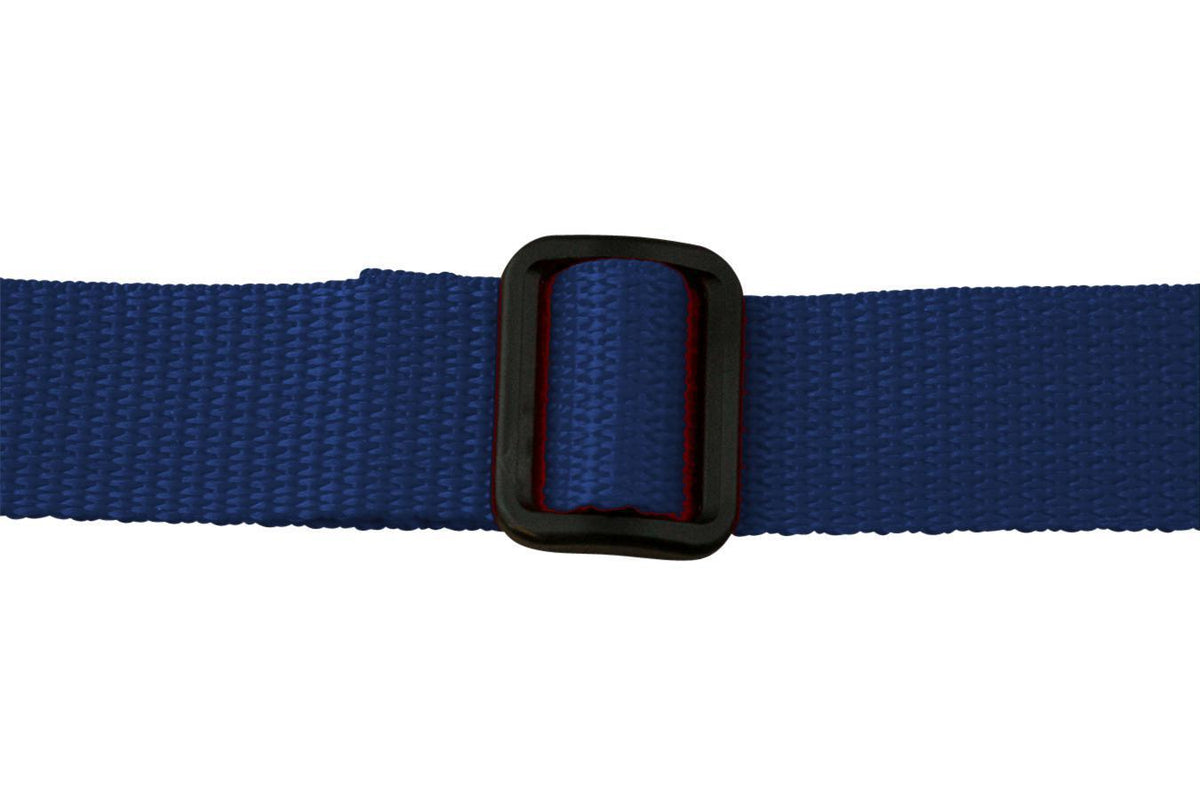 Folkcraft® Quick-Release 1" Wide Dulcimer/Ukulele Strap, Blue-Folkcraft Instruments