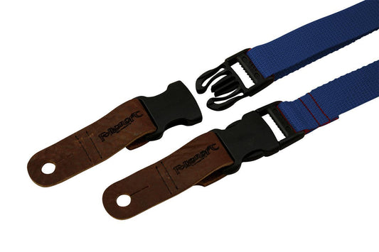 Folkcraft® Quick-Release 1" Wide Dulcimer/Ukulele Strap, Blue-Folkcraft Instruments