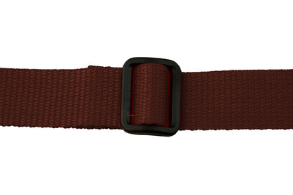 Folkcraft® Quick-Release 1" Wide Dulcimer/Ukulele Strap, Brown-Folkcraft Instruments