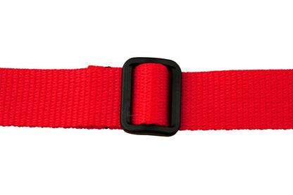 Folkcraft® Quick-Release 1" Wide Dulcimer/Ukulele Strap, Red-Folkcraft Instruments