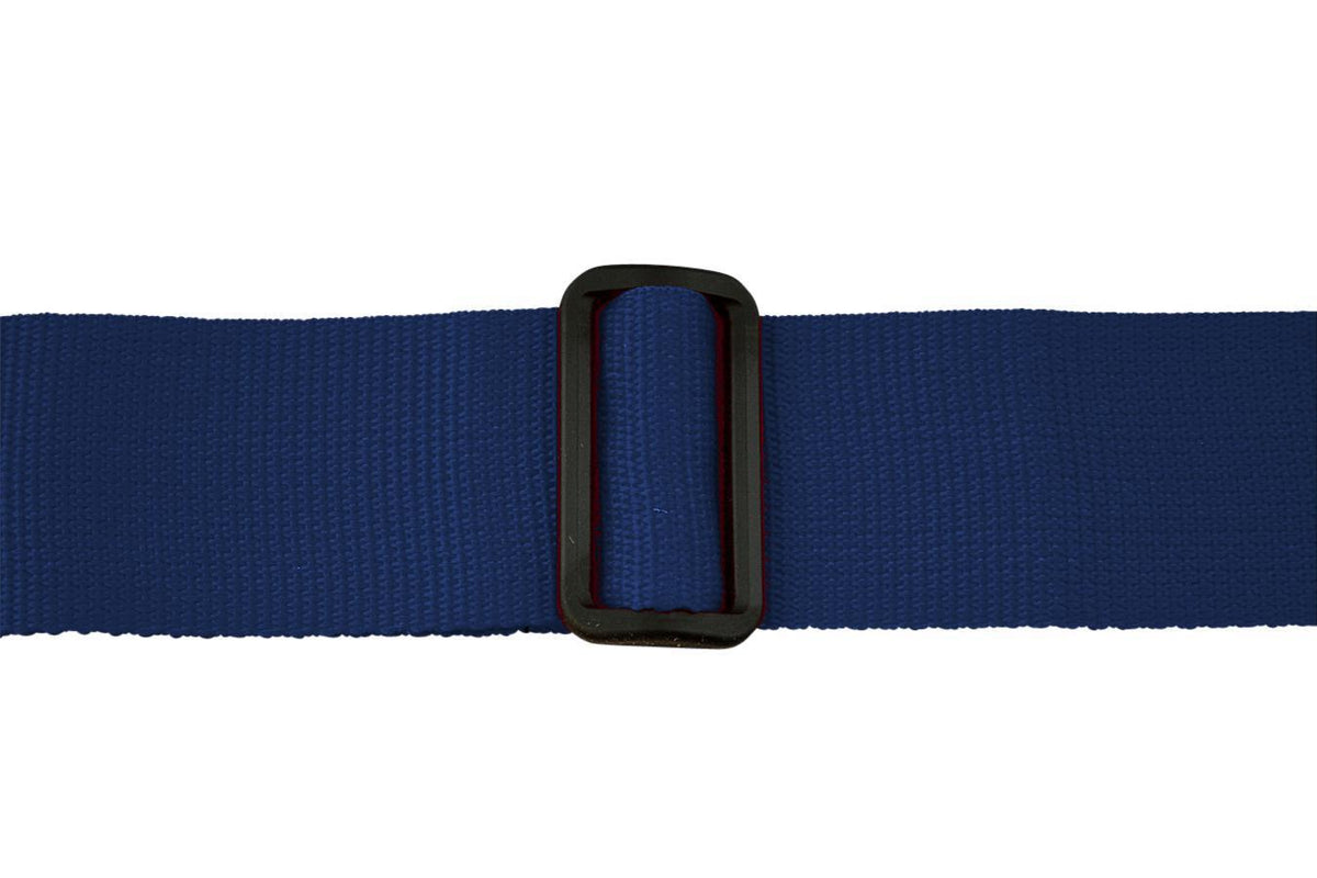 Folkcraft® Quick-Release 2" Wide Dulcimer/Ukulele Strap, Blue-Folkcraft Instruments