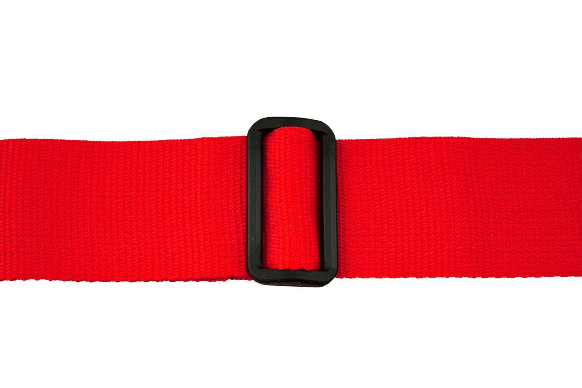 Folkcraft® Quick-Release 2" Wide Dulcimer/Ukulele Strap, Red-Folkcraft Instruments