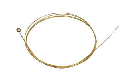 Folkcraft® Roller-Wound Brass Wound String, Ball End, .054-Folkcraft Instruments