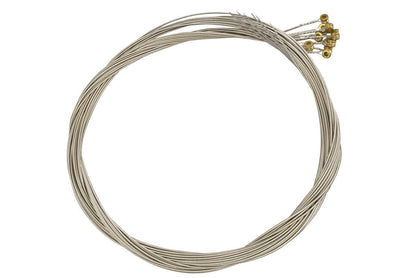 Folkcraft® Stainless Steel Wound Strings, Ball Ends, Pack Of Twelve, .020-Folkcraft Instruments