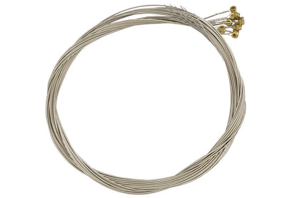 Folkcraft® Stainless Steel Wound Strings, Ball Ends, Pack Of Twelve, .022-Folkcraft Instruments