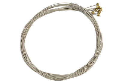 Folkcraft® Stainless Steel Wound Strings, Ball Ends, Pack Of Twelve, .032-Folkcraft Instruments