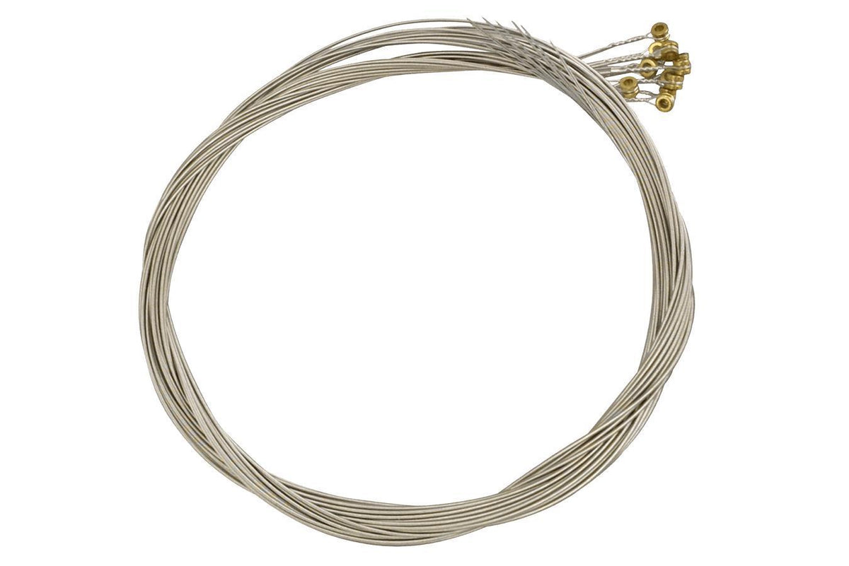 Folkcraft® Stainless Steel Wound Strings, Ball Ends, Pack Of Twelve, .036-Folkcraft Instruments
