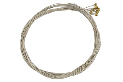Folkcraft® Stainless Steel Wound Strings, Ball Ends, Pack Of Twelve, .036-Folkcraft Instruments