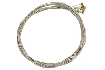 Folkcraft® Stainless Steel Wound Strings, Ball Ends, Pack Of Twelve, .052-Folkcraft Instruments