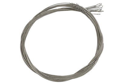 Folkcraft® Stainless Steel Wound Strings, Loop Ends, Pack Of Twelve, .028-Folkcraft Instruments