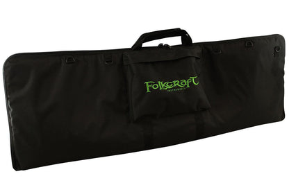 Folkcraft® Dulcimer Carrying Case For Courting Dulcimers, Black-Folkcraft Instruments Dulcimer Case Bag