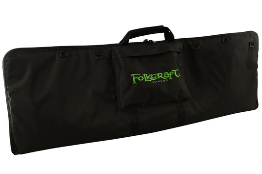 Folkcraft® Dulcimer Carrying Case For Courting Dulcimers, Black-Folkcraft Instruments Dulcimer Case Bag