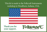 Folkcraft® Cardboard Dulcimer Kit