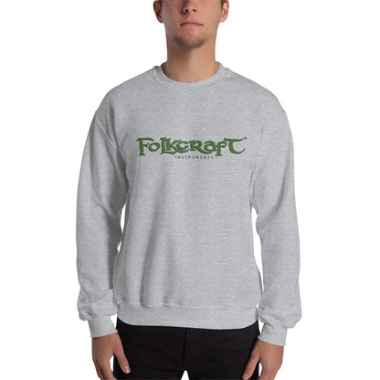 Folkcraft Logo Sweatshirt, Gray