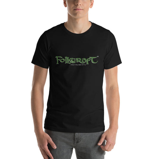 Folkcraft Logo T-Shirt, Black