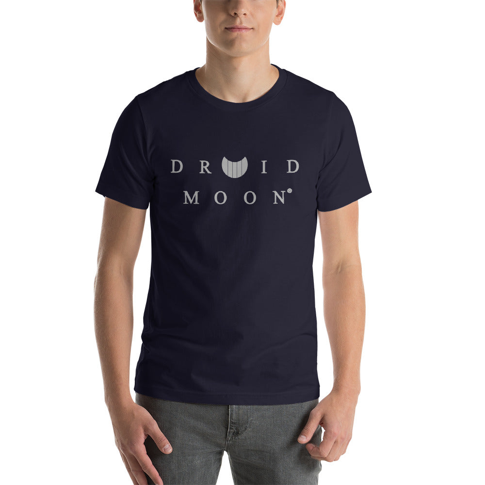 Druid Moon Logo T-Shirt, Navy Blue