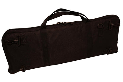 Tin Whistle/Native American Flute Carrying Case, Embroidered With "Folkcraft® Instruments" Logo, Black-Folkcraft Instruments Dulcimer Case Bag