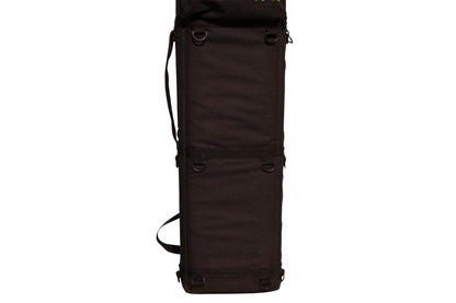 Tin Whistle/Native American Flute Carrying Case, Embroidered With "Folkcraft® Instruments" Logo, Black-Folkcraft Instruments Dulcimer Case Bag
